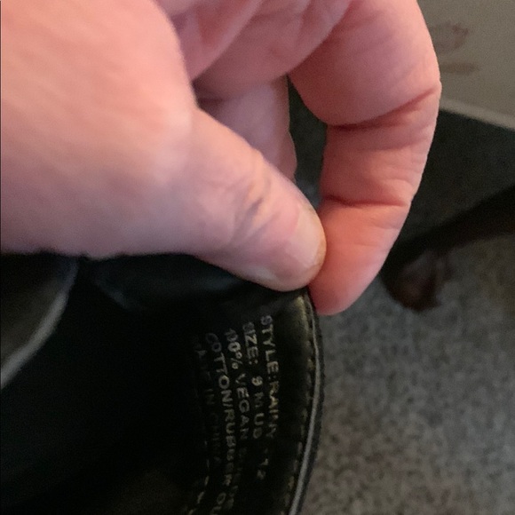 Black Suede Ankle Boots - Picture 4 of 5